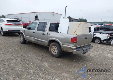 2002 Chevrolet S-10 Ls z USA, uszkodzony, nr VIN 1GCDT13W82K221769